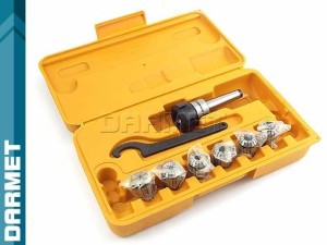 Morse collet chuck with ER25 collets | MS2 | 6 pieces | - DARMET 076