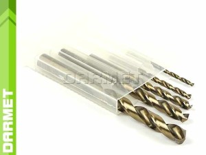 Metal drill bit set HSS-Co, range 3-10MM - 5 pcs.
