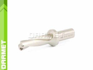 Insert drill 24 mm 3xD for multi-edge plates WCMX | cylindrical shank 25 mm | internal cooling - DARMET (DE00WC04-25-240)