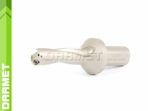 Insert drill 26 mm 3xD for multi-edge plates WCMX | cylindrical shank 32 mm | internal cooling - DARMET (DE00WC05-32-260)