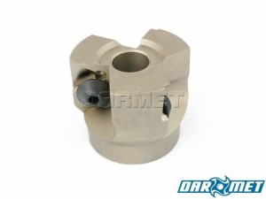Insert face mill 63 mm, cylindrical face | 3 blades, TPKN, TPKR (FA90TP22)