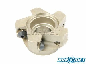 Insert face mill 100 mm, cylindrical face | 5 blades, TPKN, TPKR (FA90TP22)