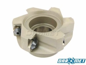 Insert face mill 125 mm, cylindrical face | 6 blades, TPKN, TPKR (FA90TP22)