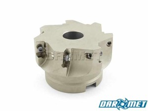 Inserted indexable milling cutter 80 mm, cylindrical-face | 7-flute - APKT (FA90AP16)