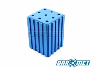 Cylindrical shank tool holder stand | 4 mm | blue color (2001)