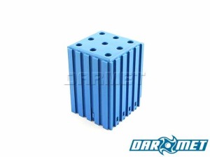 Cylindrical shank tool holder stand | 5 mm | blue color (2002)