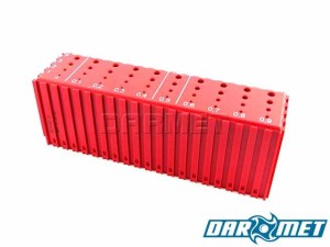 Drill bit stand 1 - 4.9 mm | 40 holes | red color (2023)
