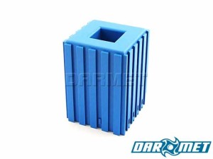 Plastic lathe tool stand | 20 x 20 mm | blue color (2310)