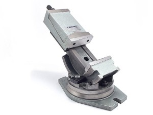 Tilting rotary rocking machine vise 2-axis 100x80 mm FQU DARMET