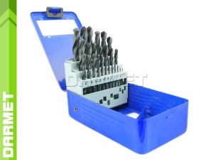 HSSG Metal Drill Set, Range 1-13MM - 25 pcs.
