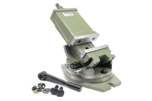 Tilting rotary rocking machine vise 2-axis 160x125 mm FQU DARMET