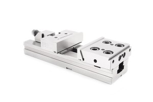 Precision machine steel vise 200 mm FPZB, CNC, for milling DARMET - 200/300