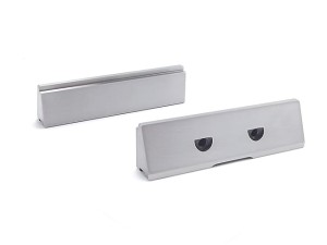Jaw inserts with step 200 mm (set) for precision vises FPZ - DARMET