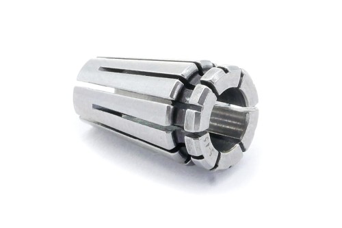 ER collet for precise tool clamping in machining.