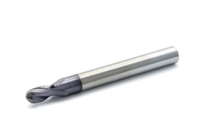 2-Flute Ball Nose R2.5 Solid Carbide, Short DIN6527-K, AlTiN Coated - 5 mm DARMET