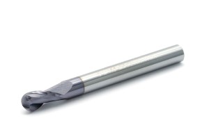 2-Flute Ball Nose R3 Solid Carbide, Long DIN6527-L, AlTiN Coated - 6 mm DARMET