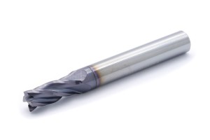 4-Flute General Purpose Long End Mill DIN6527-L, Solid Carbide AlTiN Coated - 7MM - DARMET