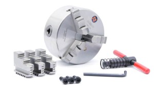 125 mm lathe chuck self-centering spiral | cast iron | 3-jaw | DIN 6350 - DARMET
