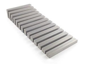 Parallelepiped blocks | milling shims 150 x 10 mm | set of 14 pairs | PF 150/10 - 14/50x14 PB150-1