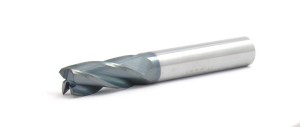4-flute general purpose end mill, long DIN6527-L, VHM AlTiN - 14MM - DARMET