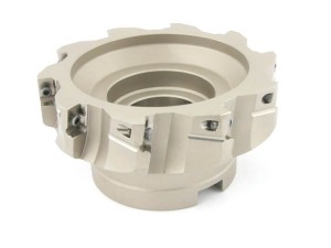 Insert face mill 125 mm, cylindrical face | 10 blades, LDMT, (FA90LD15)