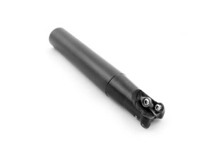 Inserted shank milling cutter 25 x 160 mm, 2 blades, cylindrical shank - RDMT (EE00RD10)
