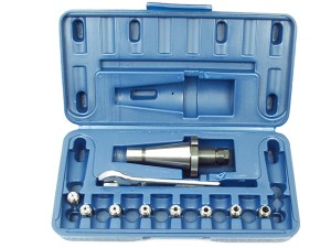 Clamping chuck SK40 with ER16 collets | ISO | 60 mm | - DARMET 076