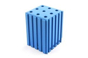 Cylindrical shank tool holder stand | 5 mm | blue color (2002)