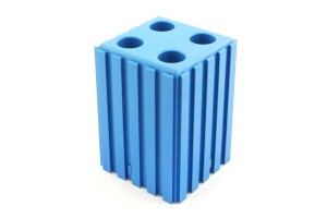 Morse MK1 taper tool holder stand blue color (2305) 50x50mm