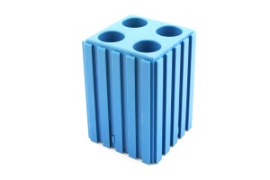 ER16 collet holder stand | 4 x ER16 baskets | blue color (2034)