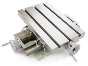 Cross coordinate table with rotary base MG-2C - 444 x 254 MM