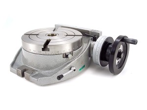 Rotary table, indexing (vertical and horizontal) for milling machine - 200 mm