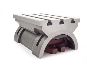Tilting T-slot table 178 x 254 mm | slot 13 mm - DARMET SUZ 178/254