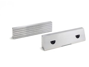 Jaw pads for vise 125 mm FPZ | grooved | 2 pcs. - DARMET