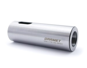 Cylindrical reducing sleeve D40 / MK3 Morse | length 121 mm - Darmet (DM-176)