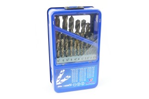 HSS-Co metal drill set, range 1-13MM - 25 pcs.