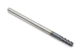 3 mm Solid Carbide VHM End Mill | 4-Flute | CrAlTiSiN INOX| For Stainless Steel and Materials up to 60 HRC – DARMET 40308503INOX