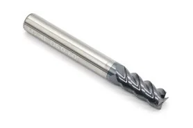 6 mm Solid Carbide VHM End Mill | 4-Flute | CrAlTiSiN INOX| For Stainless Steel and Materials up to 60 HRC – DARMET 40616506INOX