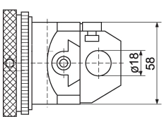GWZA-18-DIN40 automatic boring head body