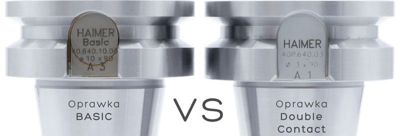 Comparison of Standard Holder and Dual Contact Holder (DUAL CONTACT)