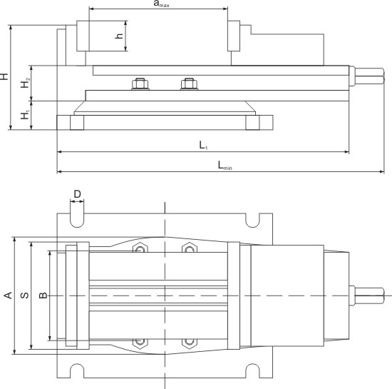 ROTARY MACHINE VISE FQA 320MM