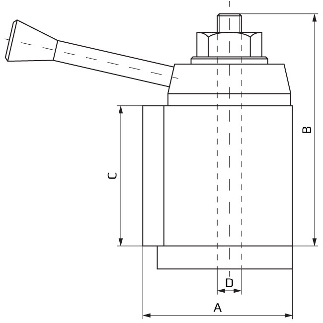 Darmet quick-change toolholder - dimensions