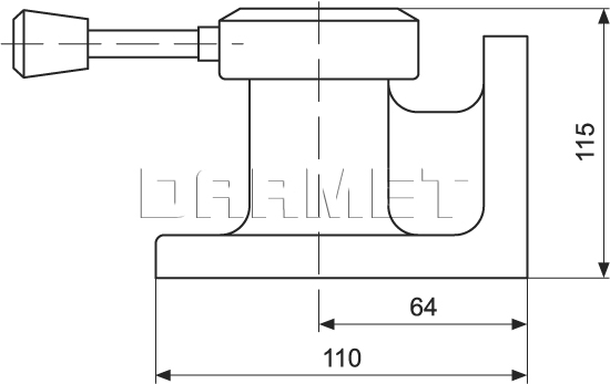 5C DM-264 collet clamping device