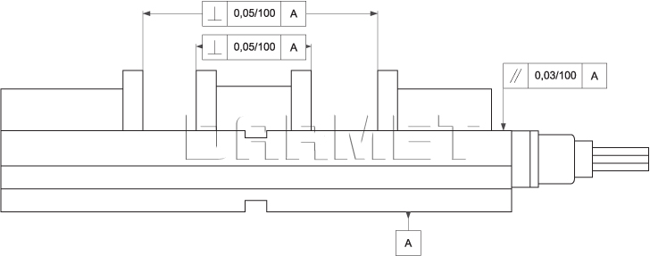 DOUBLE MACHINE VISE 160 MM, FPQD160/100