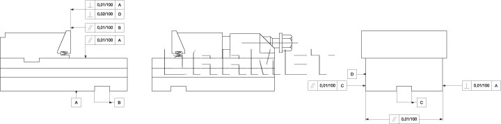 TWO-PIECE MODULAR VICE SEPARABLE