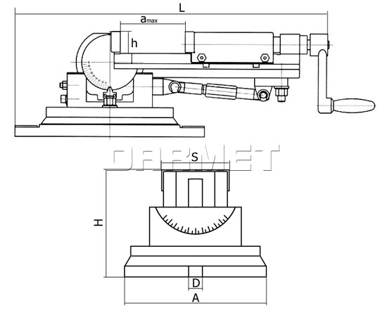 TILTING 3-AXIS MACHINE VISE FZU
