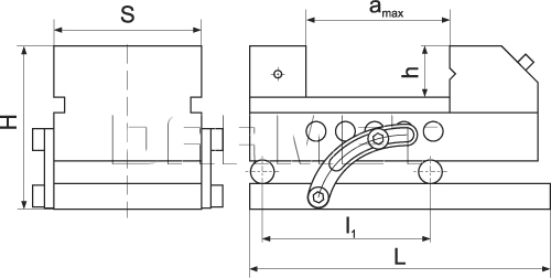 PRECISE SINUS VISE SPZSB