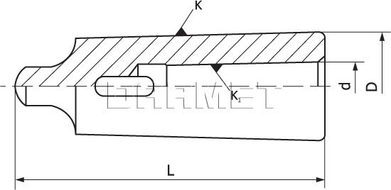 MS6/MS5 reducing bushing (DM-170)