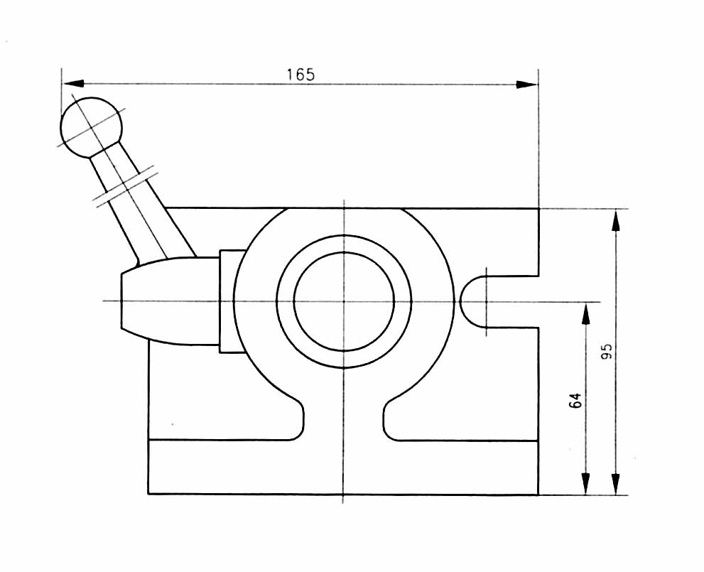 Clamping device for 5C collets (DM-266 C)