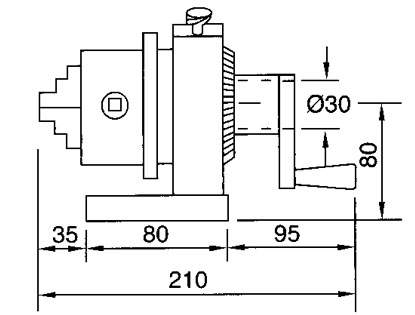 3-jaw device for forming punches (DM-2818)